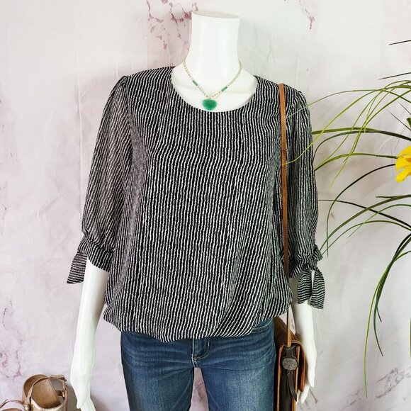 Anthropologie Everleigh pullover fully lined top - Picture 2 of 7